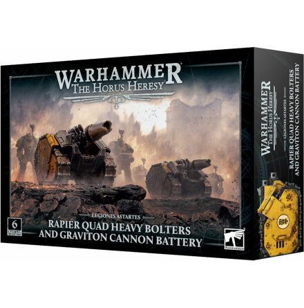 HORUS HERESY: RAPIER QUAD HEAVY BOLTERS (Release 2025-06-28)