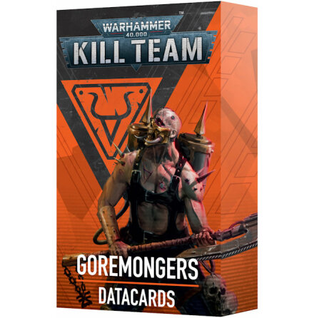 KILL TEAM: GOREMONGERS DATACARDS (ENG) (Release 2025-06-28)