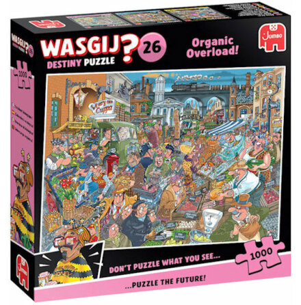Wasgij Destiny 26: Organic Overload (1000 pieces)