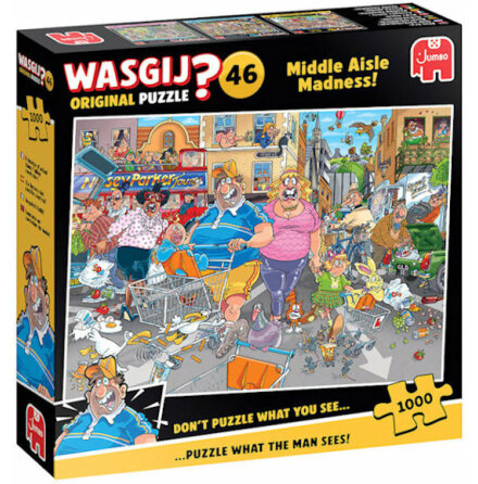 Puzzle Wasgij Original 46: Middle Aisle Madness! (1000 pieces)
