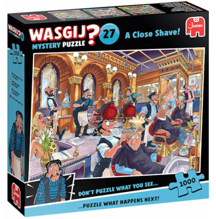 Puzzle Wasgij Mystery 27: A Close Shave! (1000 pieces)