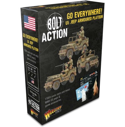 Go Everywhere! US Jeep Armoured Platoon