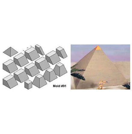 Smooth Pyramid Mold