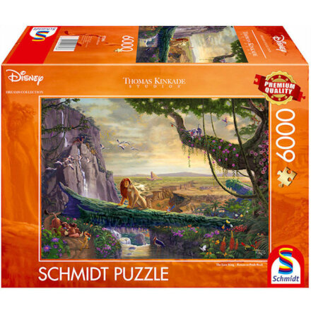 Thomas Kinkade: Disney - The Lion King, Return to Pride Rock? (6000 pieces)