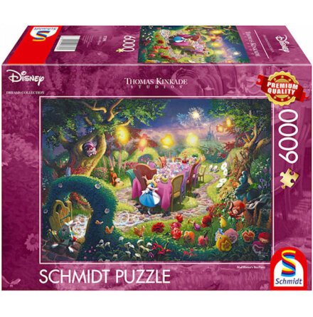 Thomas Kinkade: Disney - Mad Hatters Tea Party (6000 pieces)