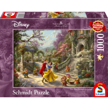 Thomas Kinkade: Disney - Dancing with the prince (1000 pieces)