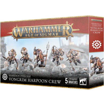 KHARADRON OVERLORDS: VONGRIM HARPOON CREW (Release 2025-08-02)