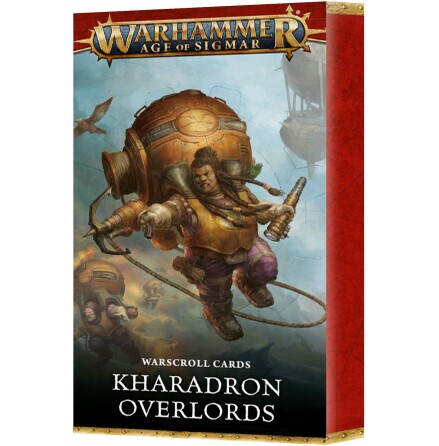 WARSCROLL CARDS: KHARADRON OVERLORDS (ENG, 4th ed) (Release 2025-08-02)