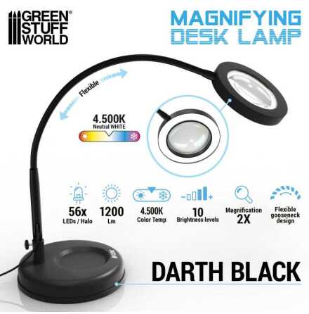 Magnifying desk lamp - Darth Black