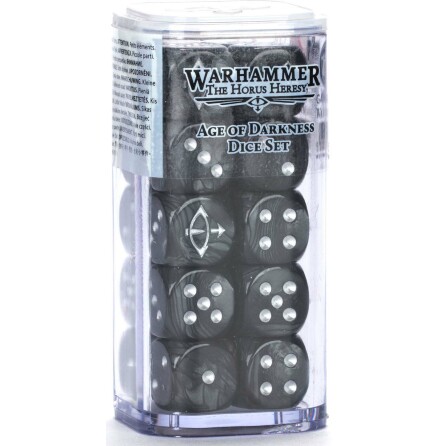 HORUS HERESY: AGE OF DARKNESS DICE SET (2025) (Release 2025-08-16)