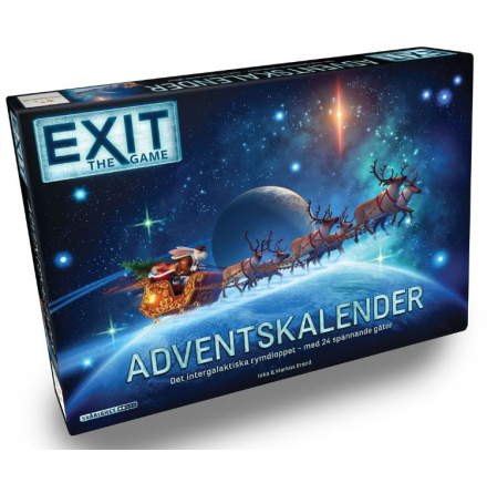 EXIT Adventskalender 2025: Det intergalaktiska rymdloppet (Svenska)