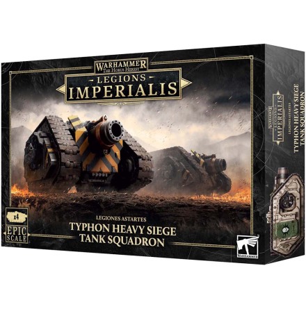 LEGIONS IMPERIALIS: TYPHON HEAVY SIEGE TANK SQUADRON (Release 2025-09-06)