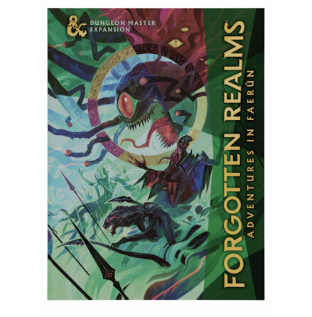D&D Forgotten Realms Adventure Guide Alt cover (begrnsad utgva)