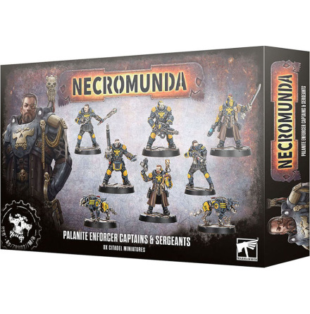 NECROMUNDA: PALANITE ENFORCER CAPTAINS & SERGEANTS (Release 2025-09-27)