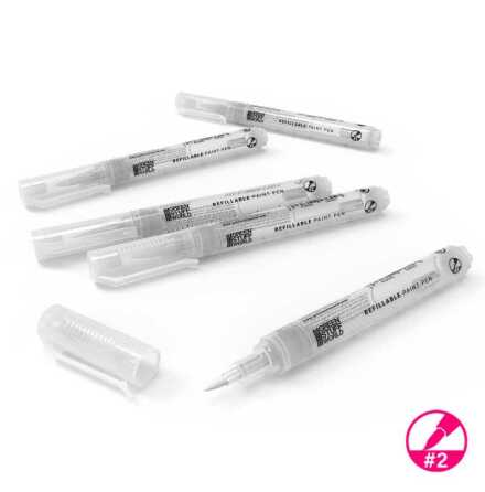 Refillable paint pen 2