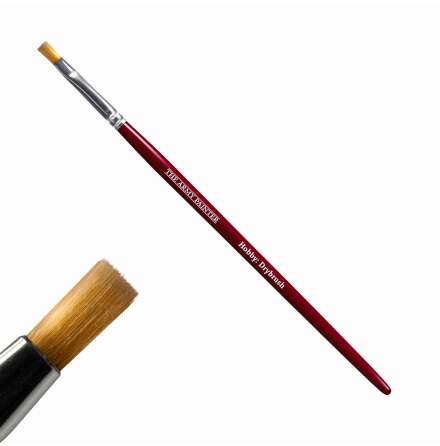 Hobby Brush - Drybrush (red handle, round)