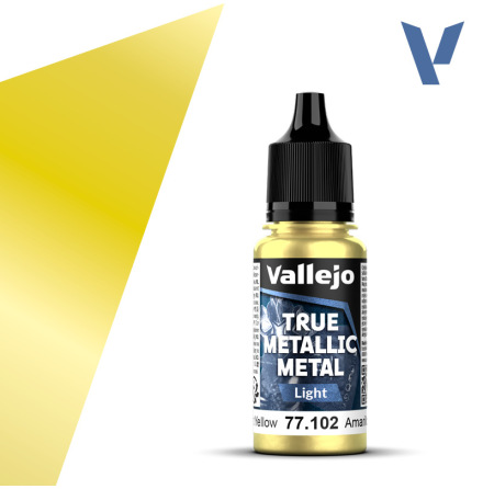 RADIANT YELLOW LIGHT (VALLEJO TRUE METALLIC METAL)