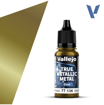 GREENISH GOLD BASE (VALLEJO TRUE METALLIC METAL)