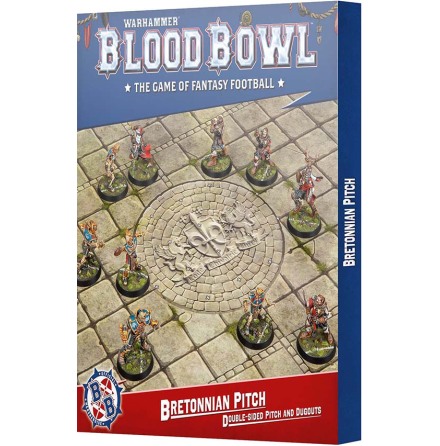 BLOOD BOWL: BRETONNIAN TEAM PITCH & DUGOUTS (3rd season)