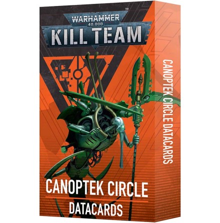 KILL TEAM DATACARDS: CANOPTEK CIRCLE (ENG) (Release 2025-11-22)
