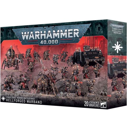 CHAOS SPACE MARINES: HELLFORGED WARBAND (Release 2025-11-28)