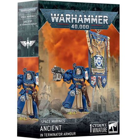 SPACE MARINE ANCIENT IN TERMINATOR ARMOUR (Release 2025-12-06)