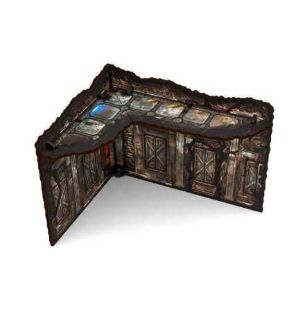 Matched Play (WTC) Pre-Painted Foldable Small L-shaped Ruin - Sci-fi