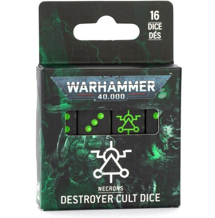 NECRONS: DESTROYER CULT DICE (Release 2026-01-24)