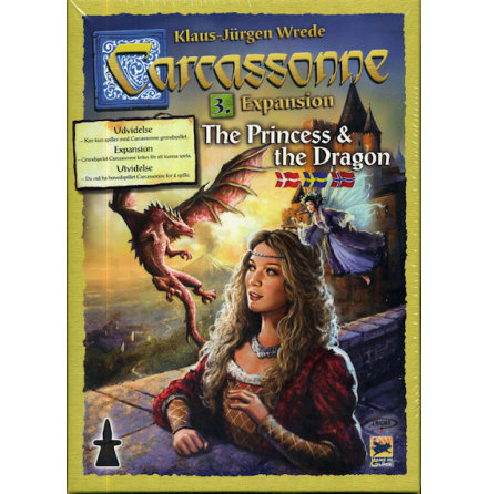 Carcassonne 2.0 exp 3: The Princess & The Dragon (Scand)