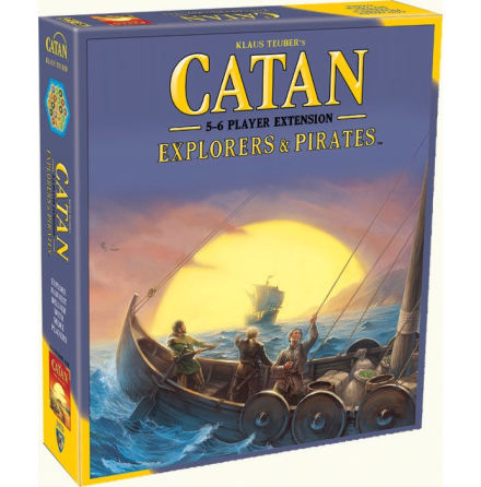 Catan 5th ed Explorers & Pirates 5-6 Player Extension (Eng)