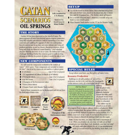 The Settlers of Catan Scenarios: Oil Springs (4th Edition, English)