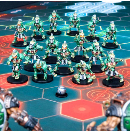 DreadBall: Koeputki Kolossals (16) League ed