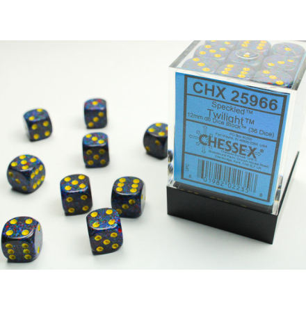 Speckled 12mm d6 Twilight Dice Block (36 dice)