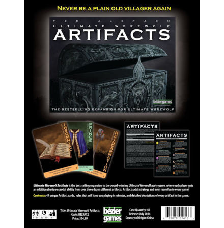 One Night Ultimate Werewolf: Artifacts Expansion