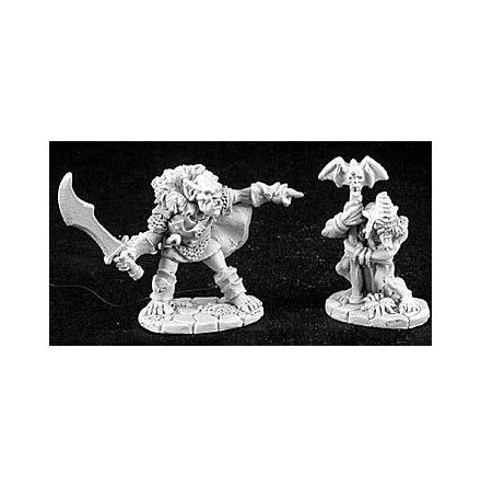 Goblin Leader and Shaman (2)