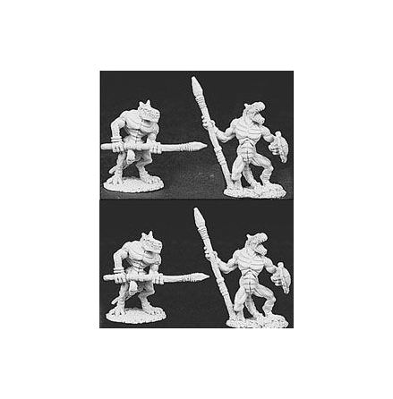 Lizard Men With Spears