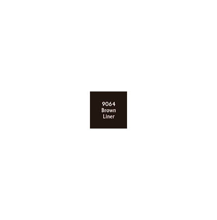 Master Paint Brown Liner 1/2oz