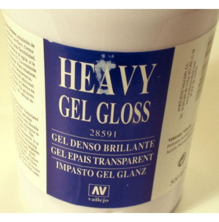 HEAVY GEL GLOSS (TRANSPARENT) 500 ml