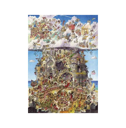 Heaven and Hell by Prades 1500 pieces 58x82 cm