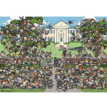 WHERES ELVIS? Graceland 1000 pieces 48x68 cm