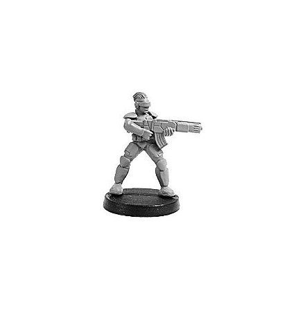 SYNTHA PROSTHENE SERGEANT WITH GAUSS RIFLE (1 figur)