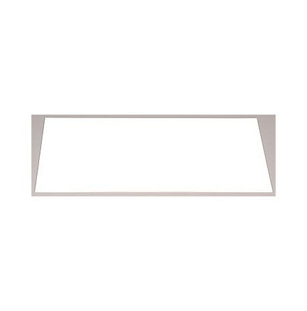 PLASTICARD PLATTOR KORRUGERAD PLÅT 0.75 mm avstånd 350x150 mm 1 mm tjock (1)