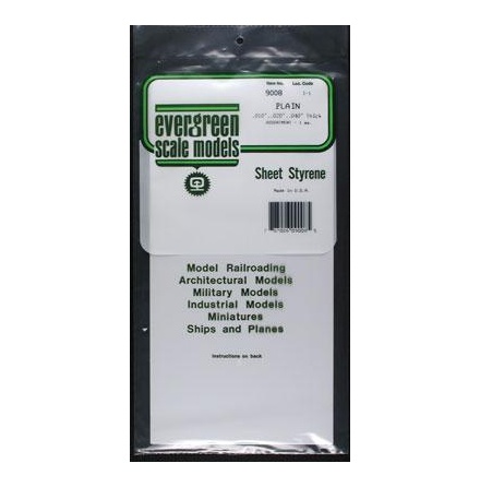PLASTICARD SKIVA SLT SORTIMENT 0.25-1.0 mm tjock 300x150 mm ()