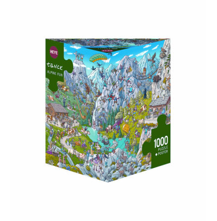 Tank, Alpine Fun 1000 pieces Triangular