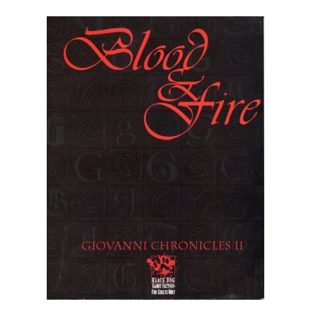 VAMPIRE: GIOVANNI CHRONICLES 2: BLOOD AND FIRE (Skadad framsida