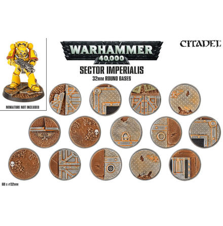 SECTOR IMPERIALIS: 32MM ROUND BASES