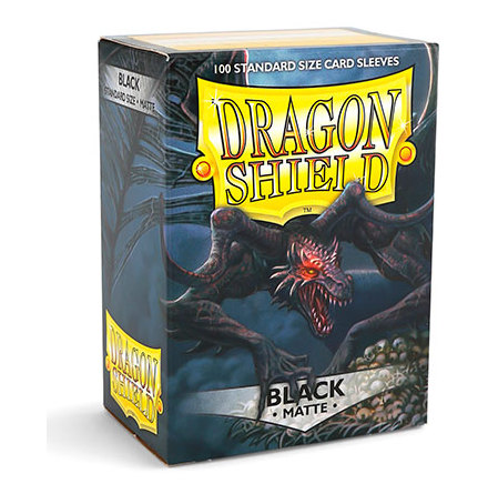 Dragon Shield MATTE Sleeves BLACK (100)
