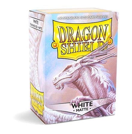 Dragon Shield MATTE Sleeves WHITE (100)