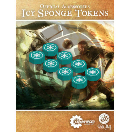 Guild Ball Icy Sponge Status Tokens