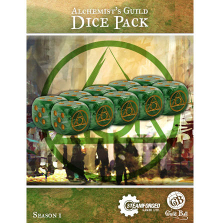 Guild Ball Alchemist Dice (10)